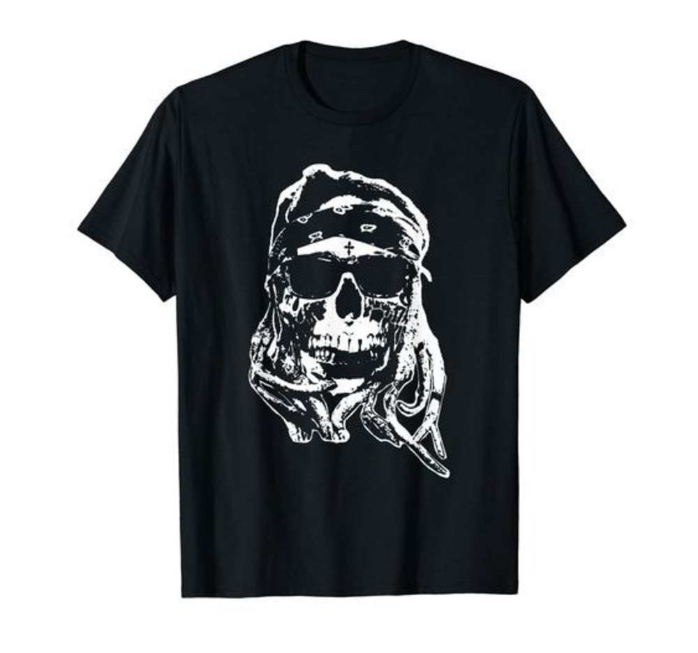 Lil Wayne Bandana Skull T-Shirt